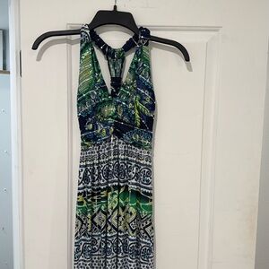 Maxi V Neck Dress